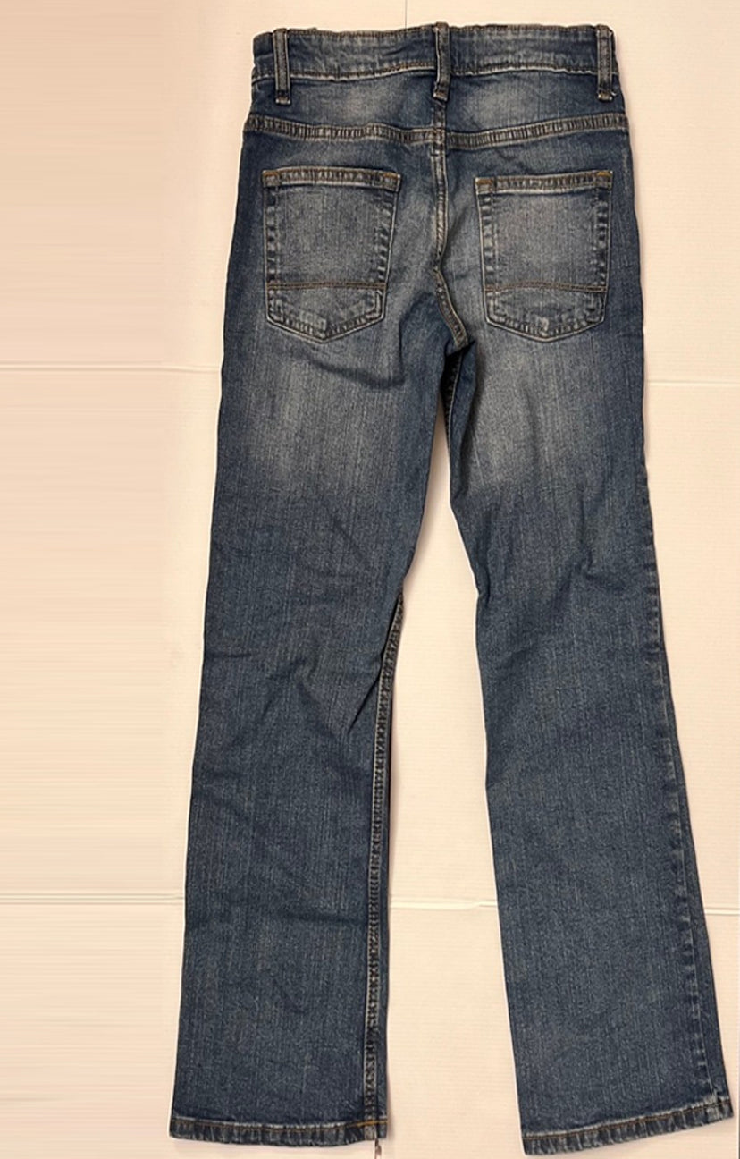 Cat & Jack Girls Blue Pants, Boots Cut Style, Size 12