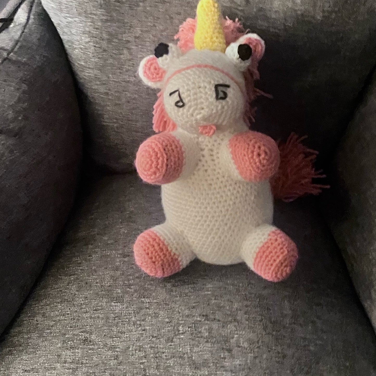 Crochet Unicorn “Despicable Me” theme character