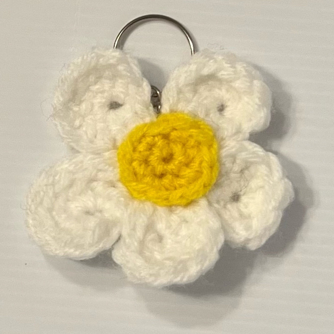 Crochet Keychain Flower