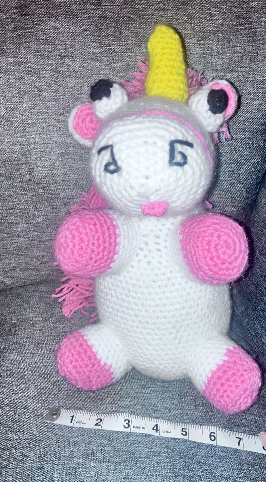 Crochet Unicorn “Despicable Me” theme character