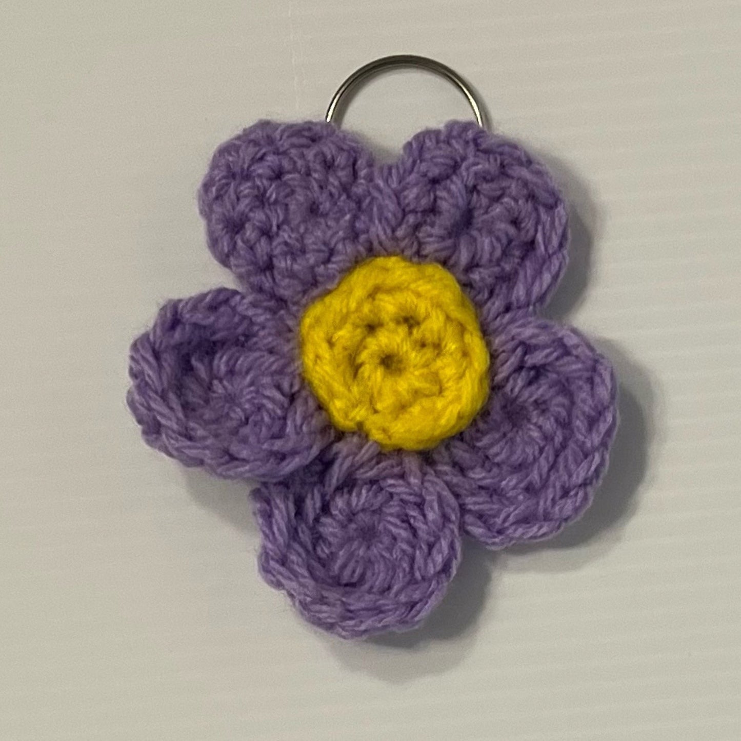 Crochet Keychain Flower