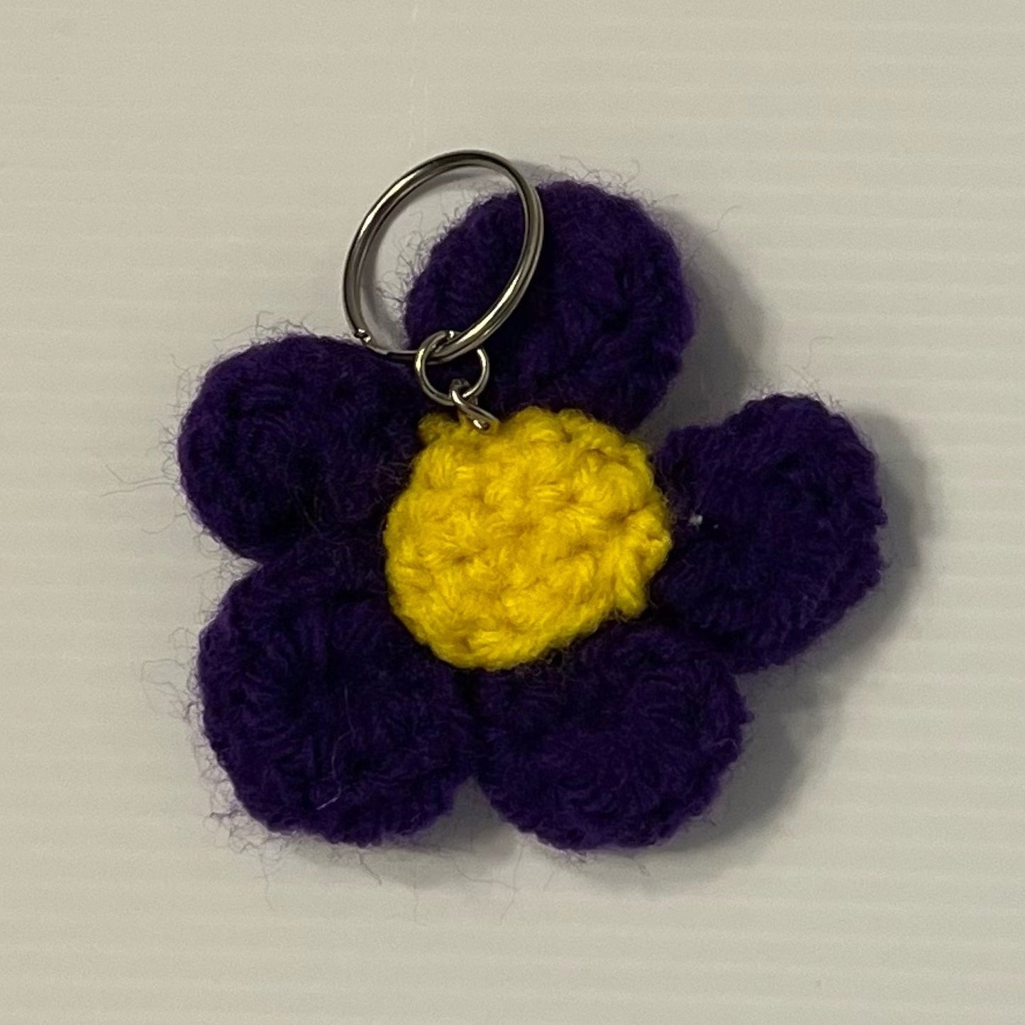 Crochet Keychain Flower