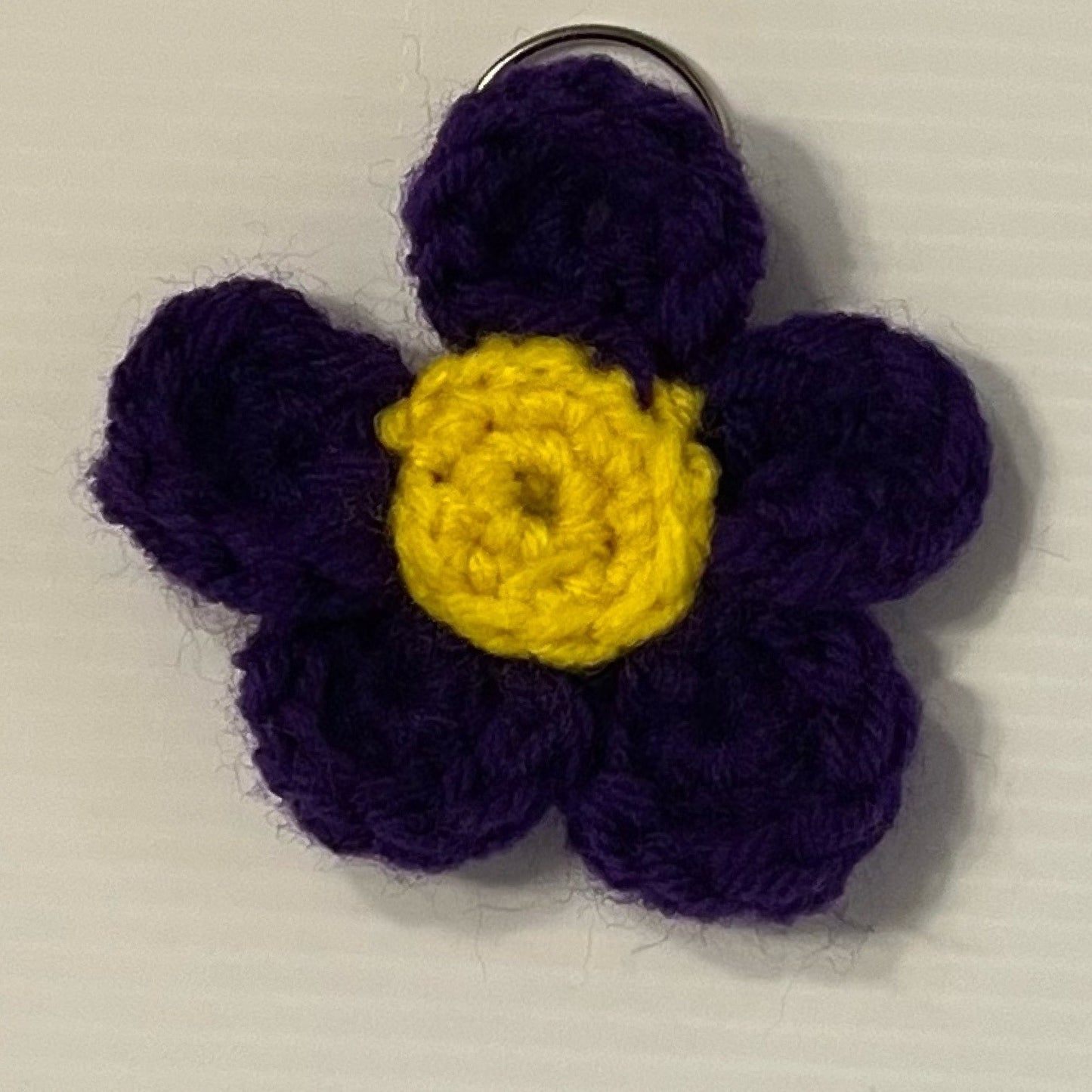 Crochet Keychain Flower