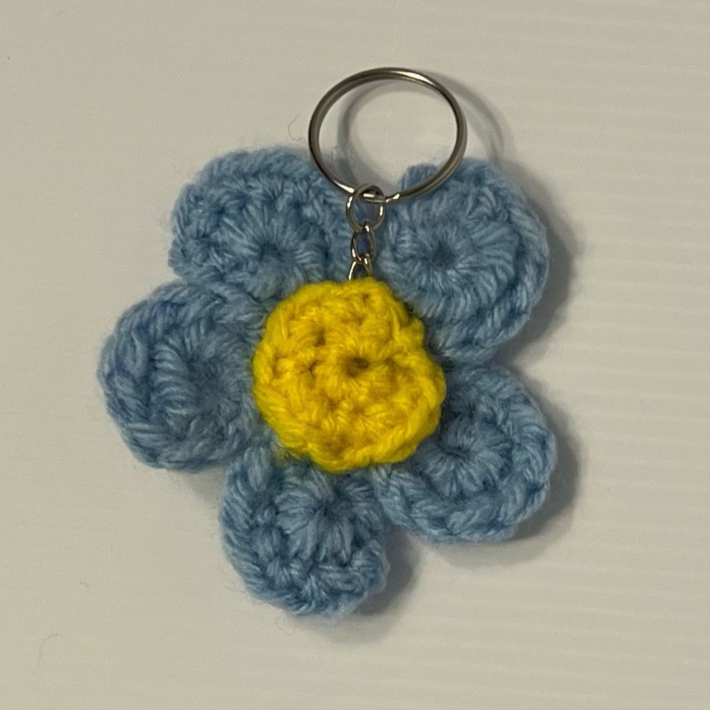 Crochet Keychain Flower