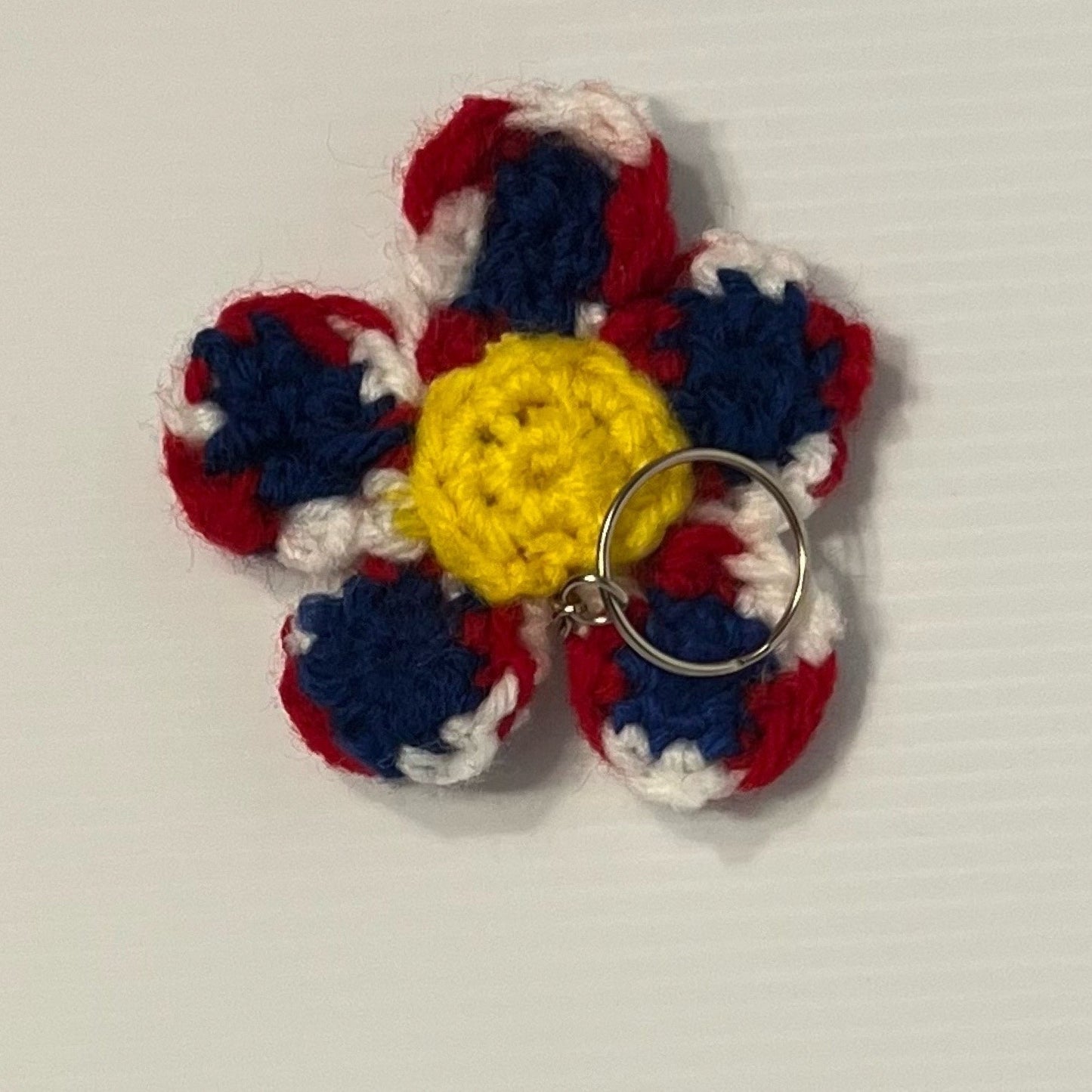 Crochet Keychain Flower