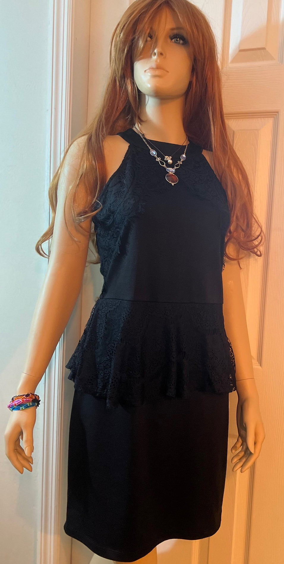 Urban Girl Sleeveless Black Dress XL