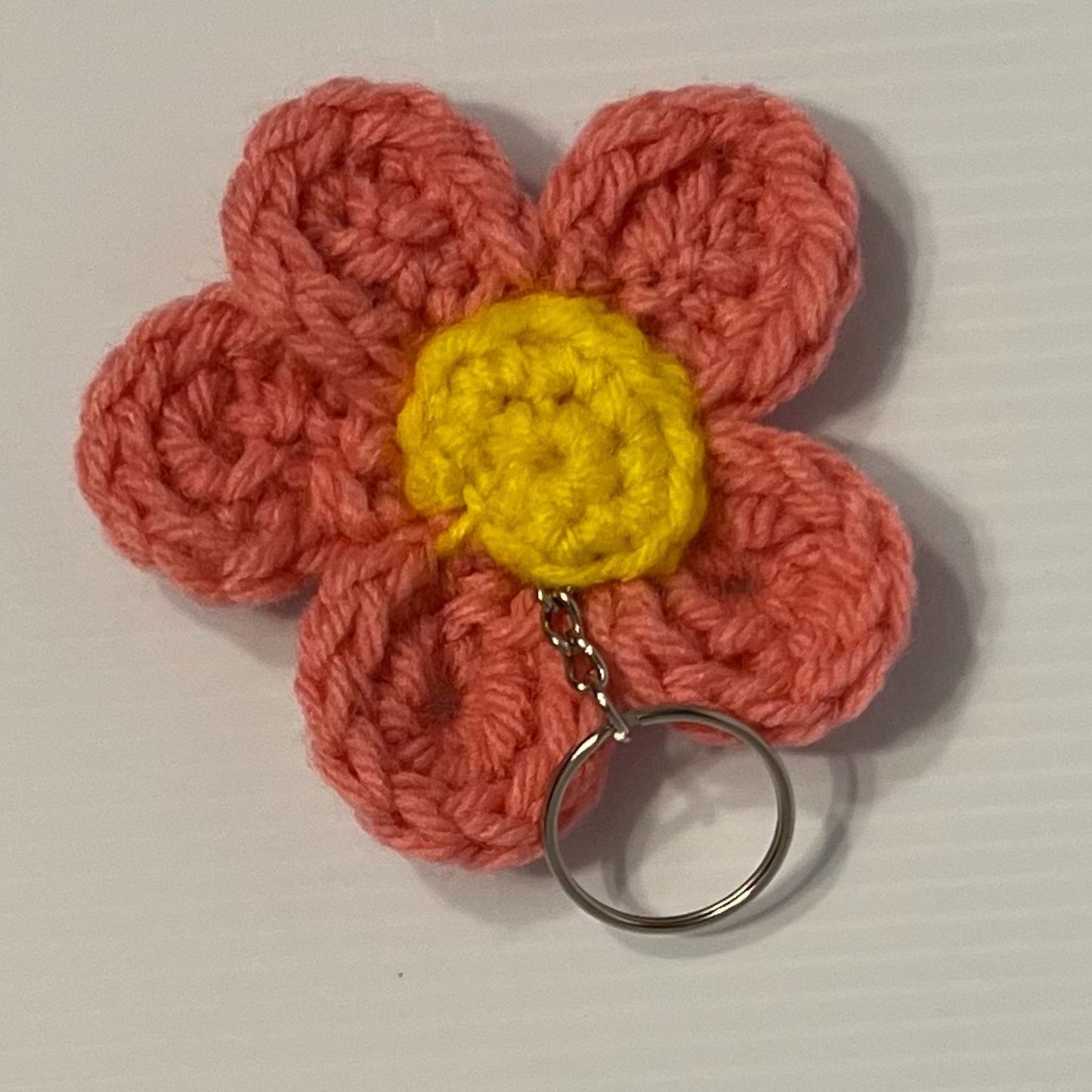 Crochet Keychain Flower