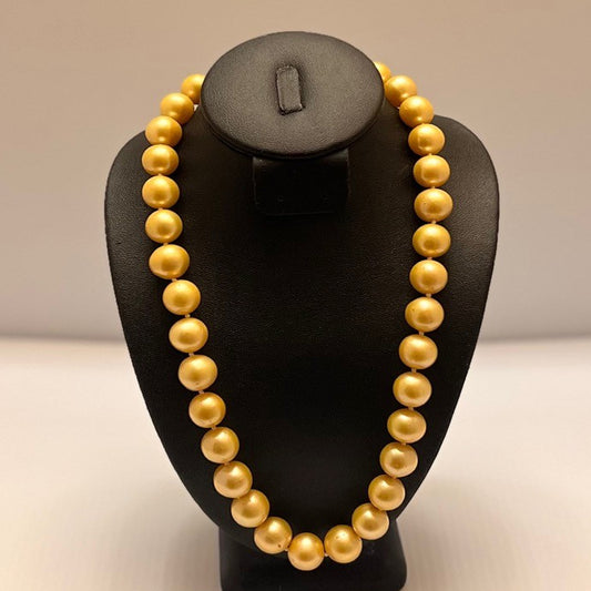 Golden South Sea Pearl Necklace