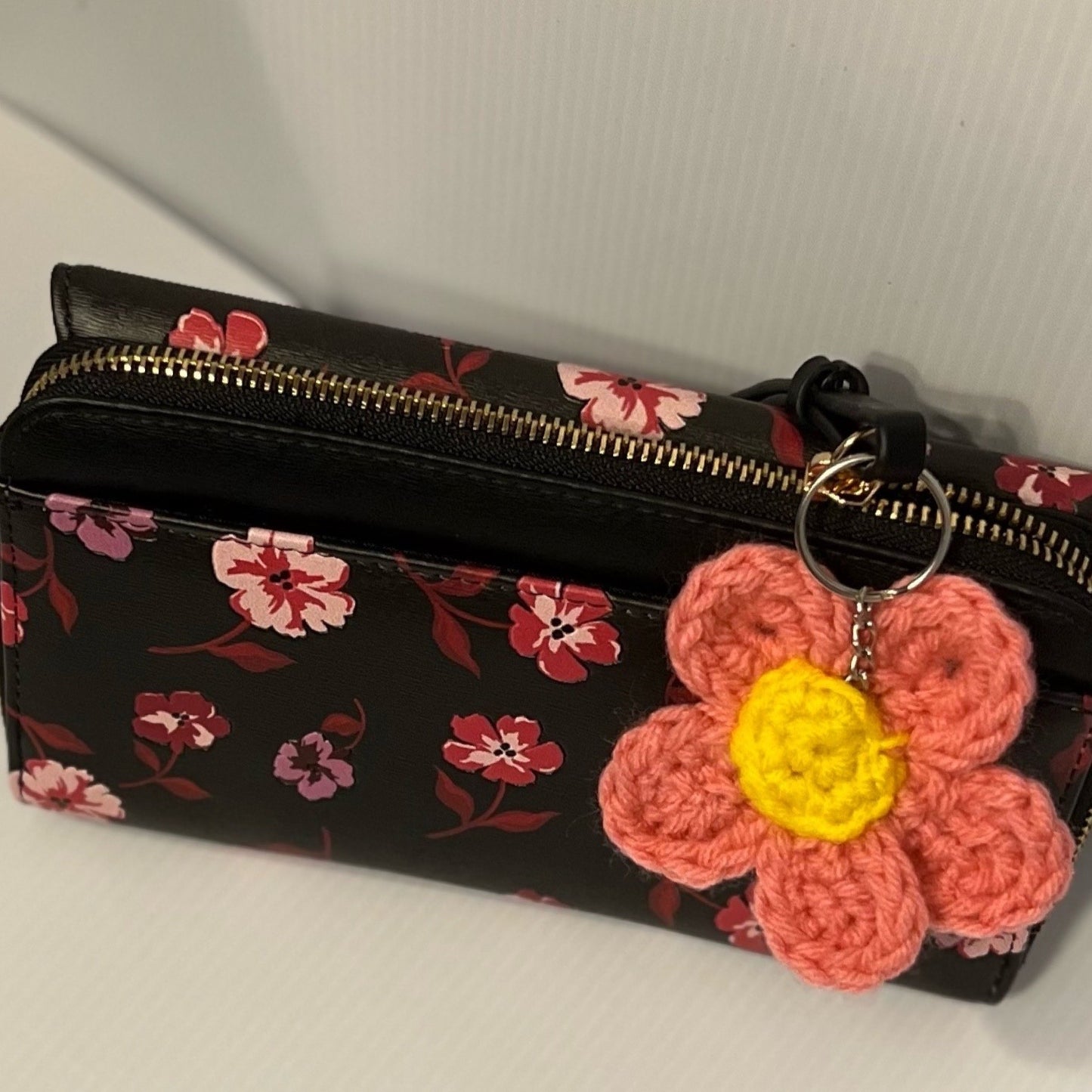 Crochet Keychain Flower