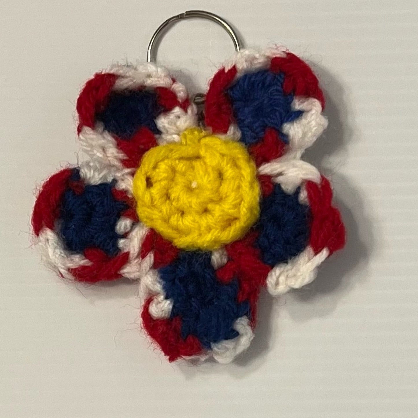 Crochet Keychain Flower