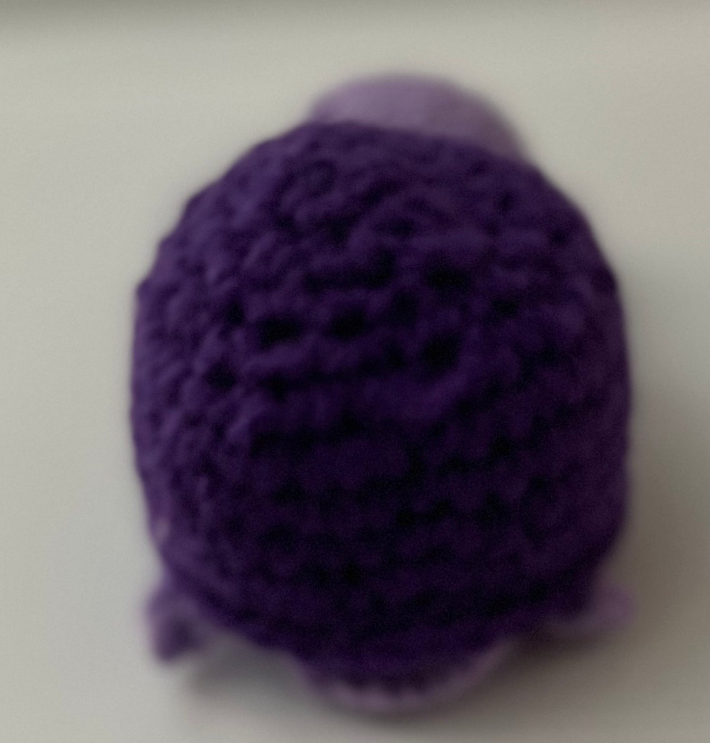 Lavender and Dark Purple Crochet Turtle