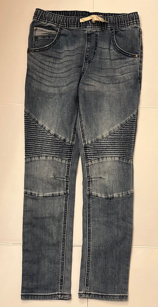 Art Class Girls Slim Skinny Blue Denim Jeans, Medium Wash, size  12