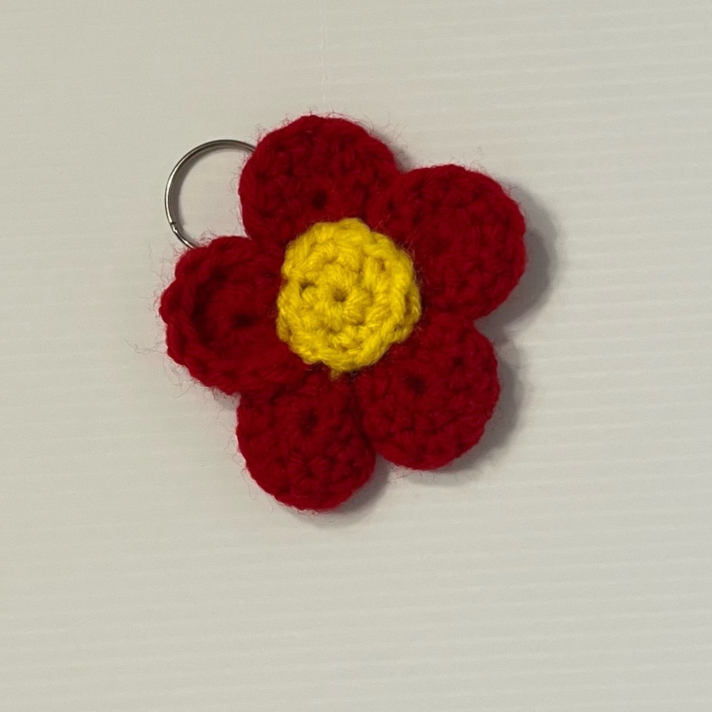 Crochet Keychain Flower