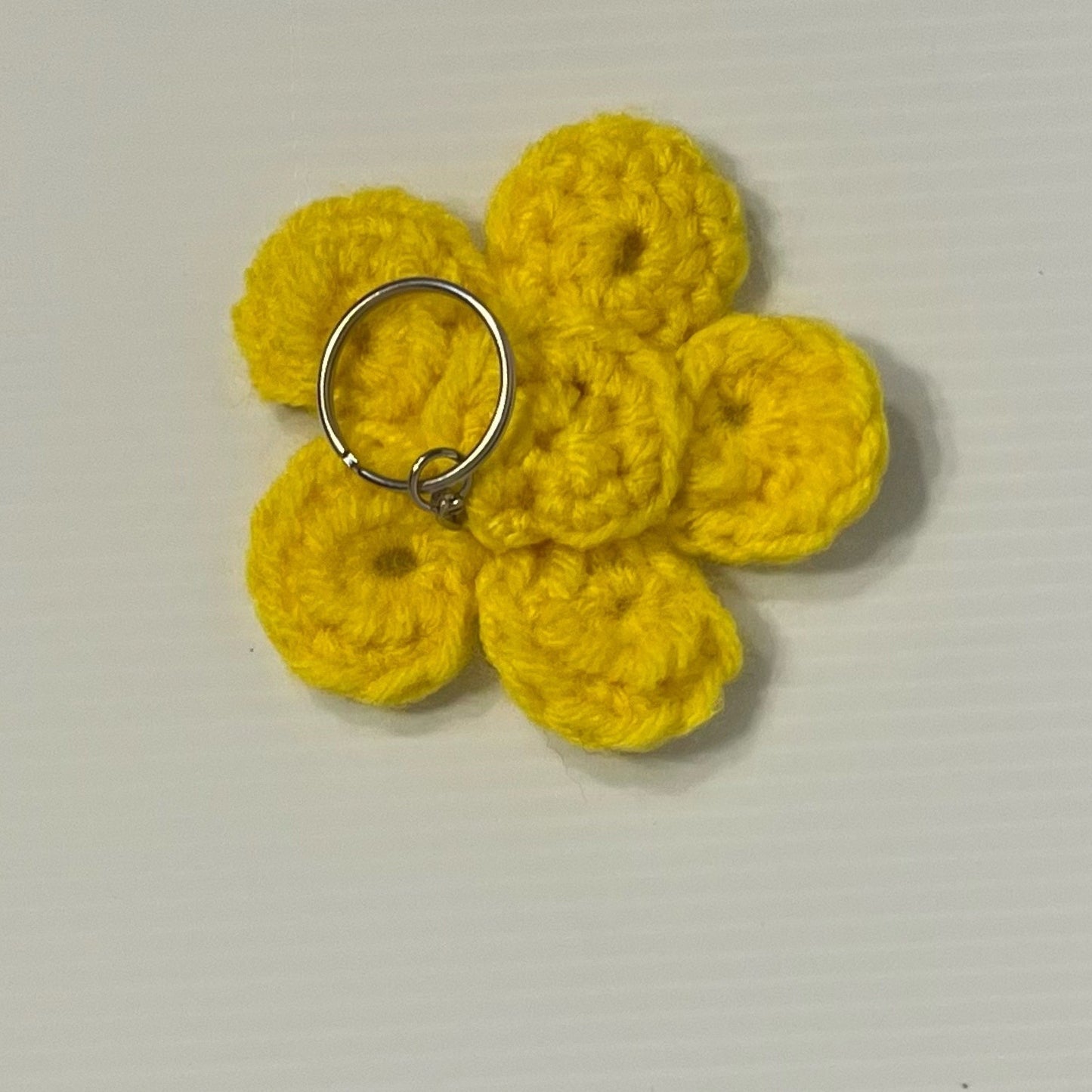 Crochet Keychain Flower