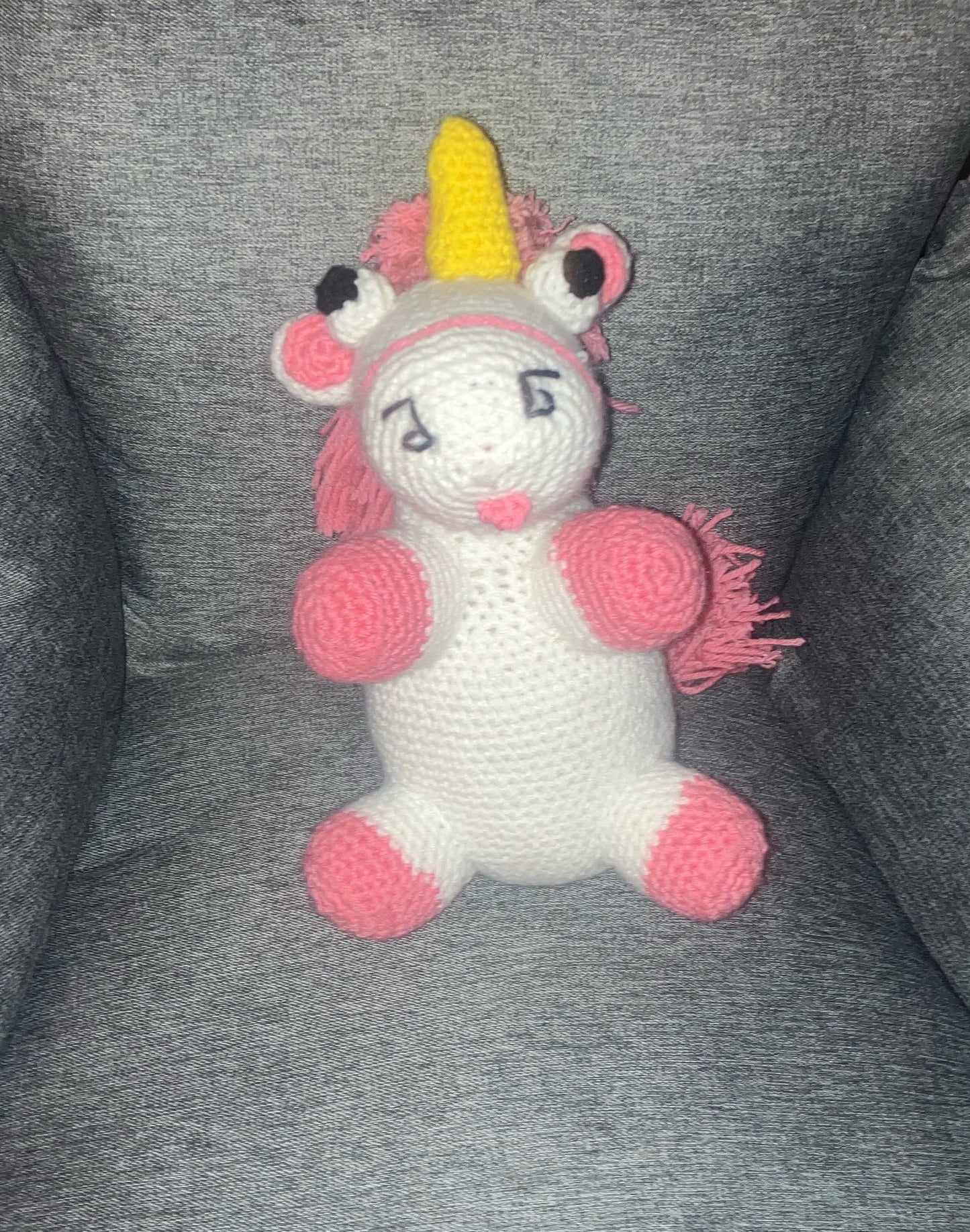 Crochet Unicorn “Despicable Me” theme character
