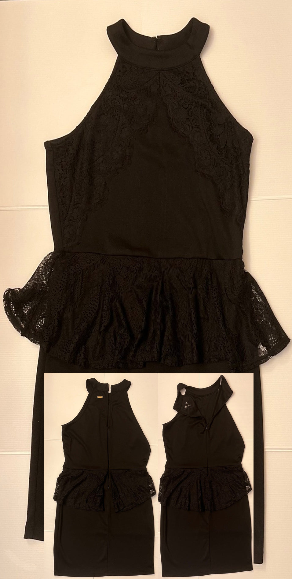 Urban Girl Sleeveless Black Dress XL