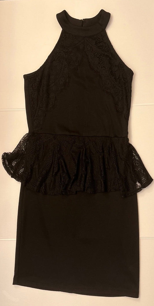 Urban Girl Sleeveless Black Dress XL