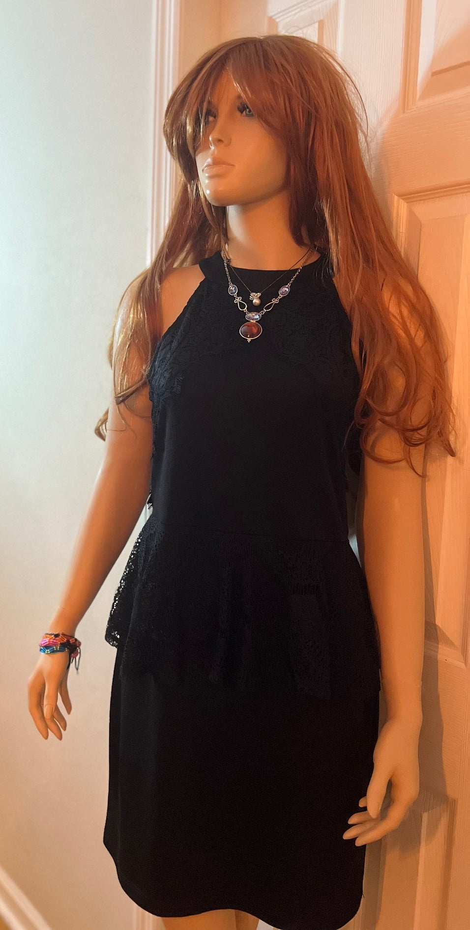Urban Girl Sleeveless Black Dress XL