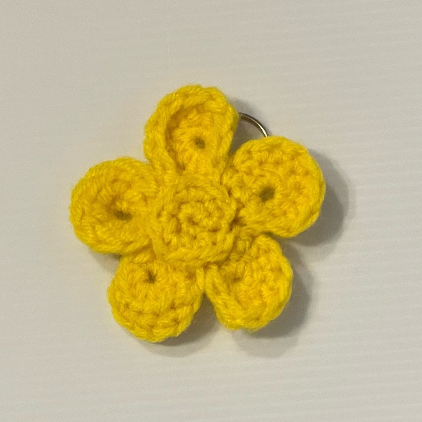 Crochet Keychain Flower