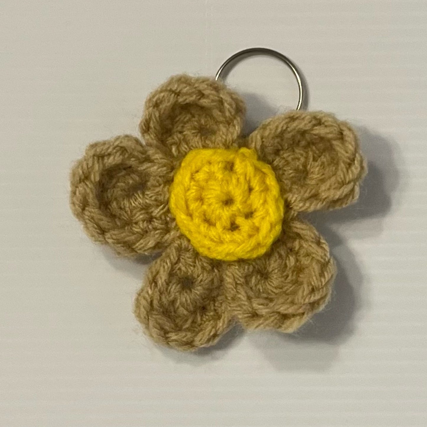 Crochet Keychain Flower