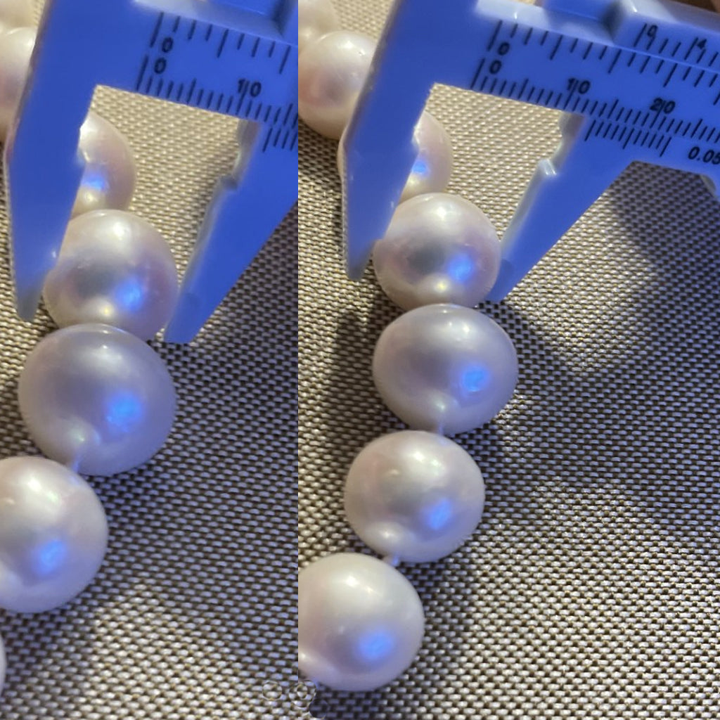 White Salt Water Pearl Necklace