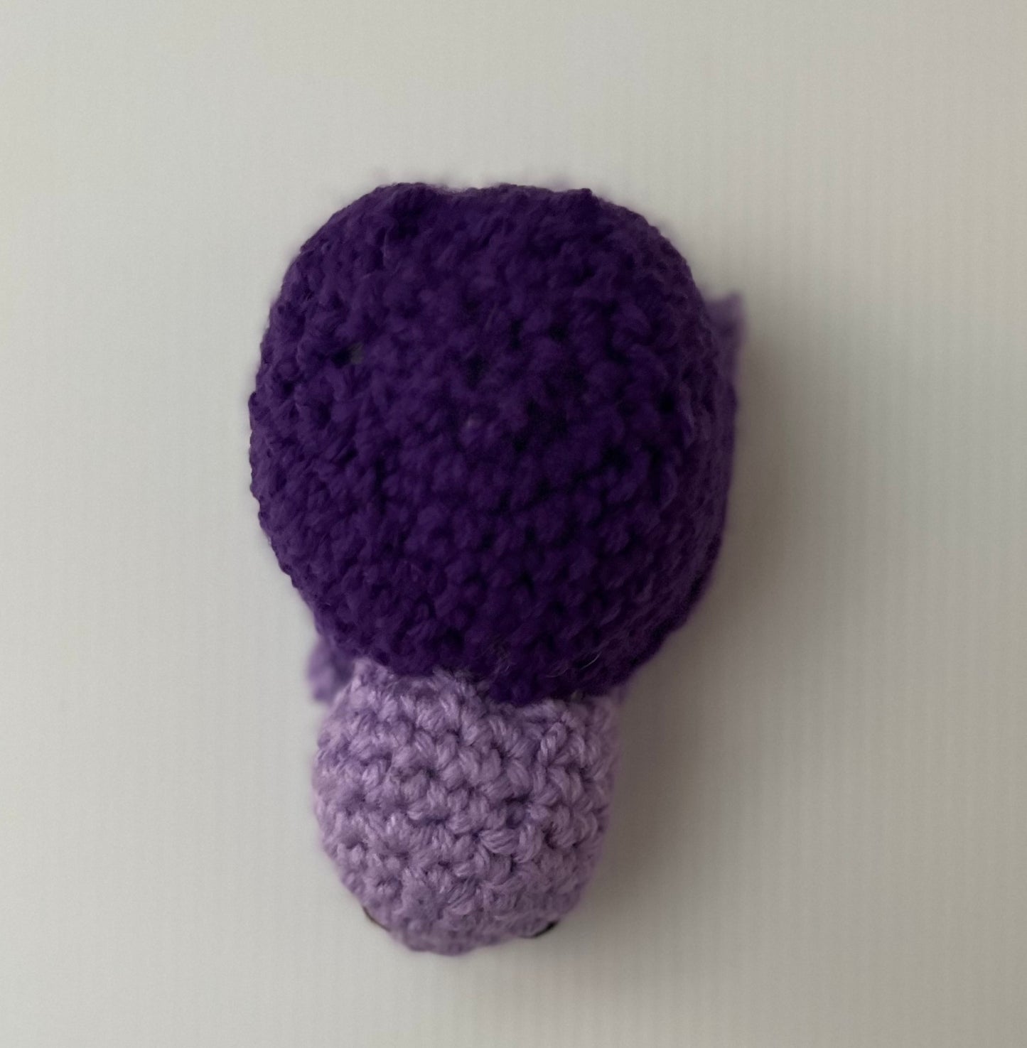 Lavender and Dark Purple Crochet Turtle