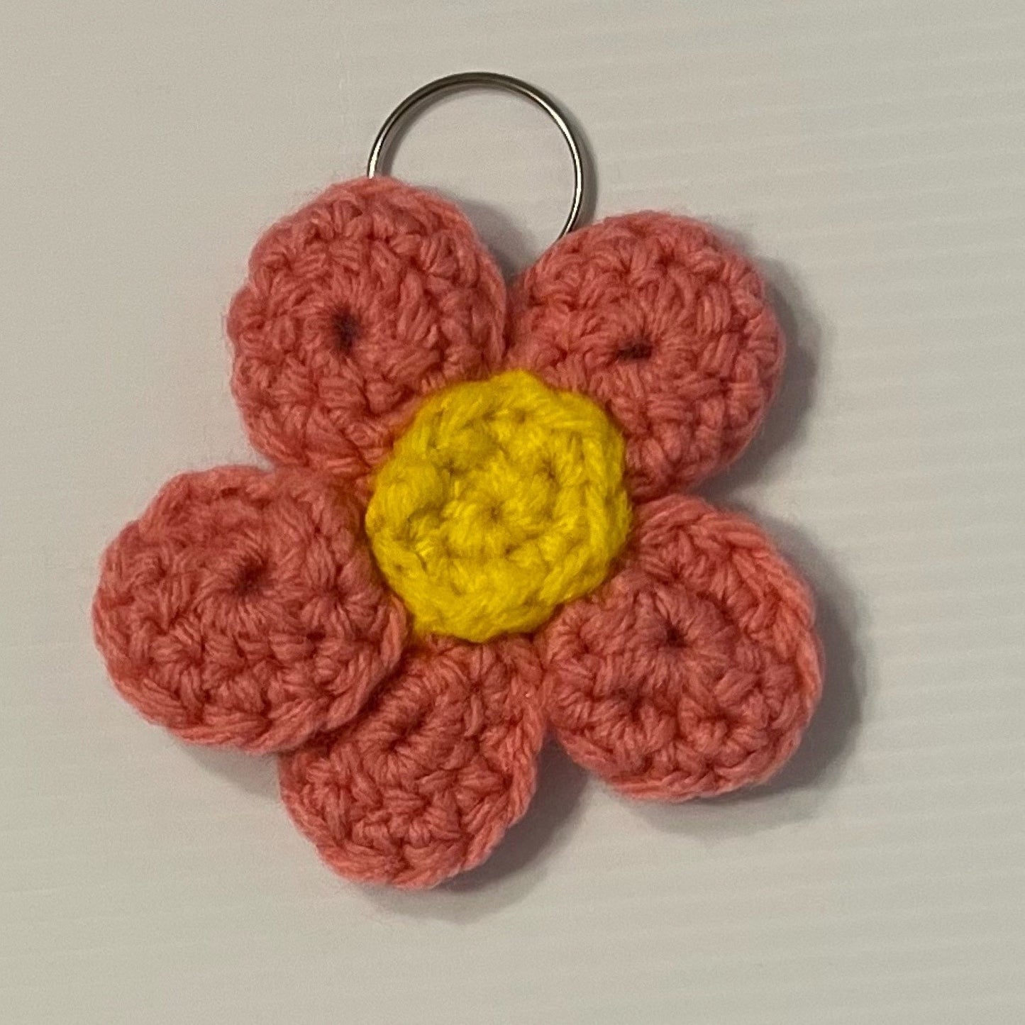 Crochet Keychain Flower