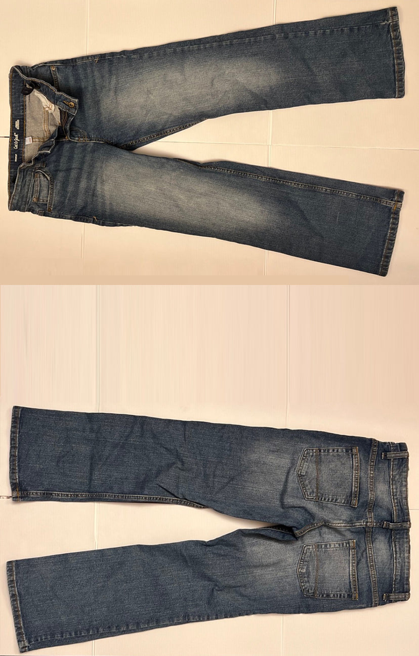 Cat & Jack Girls  Blue Pants, Boots Cut Style, Size 12