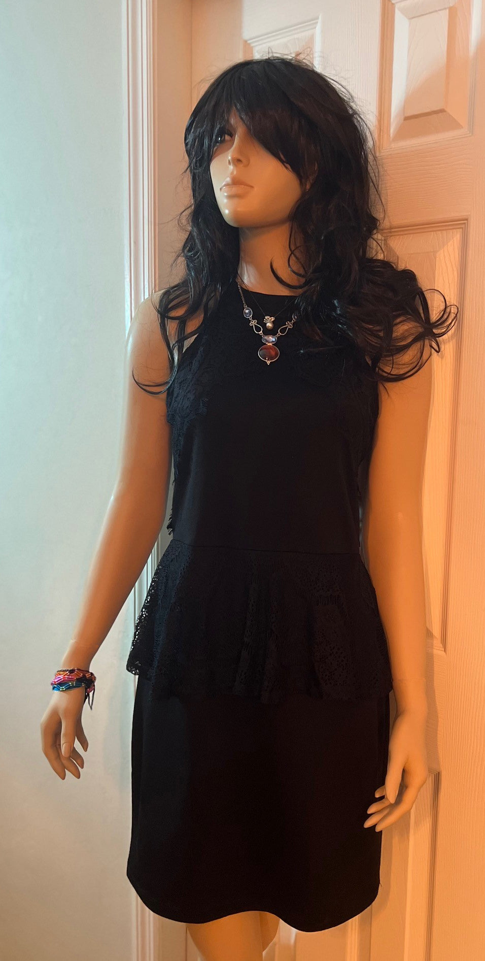 Urban Girl Sleeveless Black Dress XL